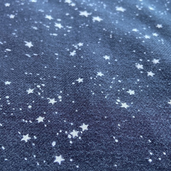 MADEWELL Oversized Ex-Boyfriend Shirt in Star Print Size Small - Picture 8 of 16